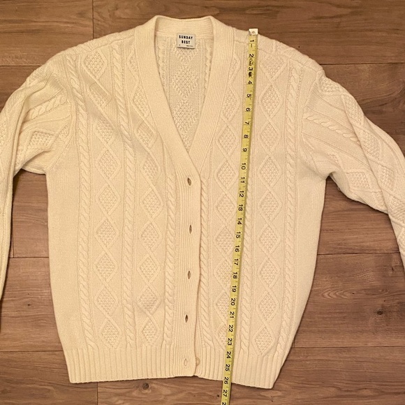Sunday Best Cable Knit Cardigan - Picture 4 of 8